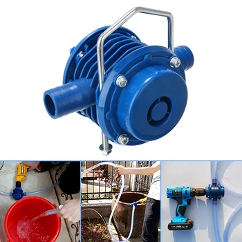 

Heavy Duty Electric Drill Water Pump 120-650KW Brushless No Power Electric Drill Water Pumps Self-Priming Pump