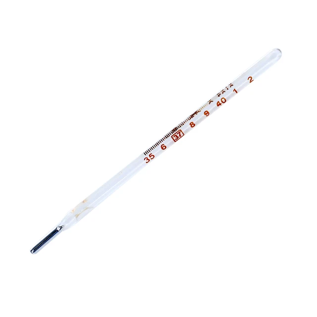 Glass Mercury Adult Children Alar Oral Thermometer Measurement Body
