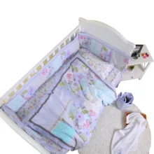 Элегантный экологически чистый легко Очищаемый милый изготовленный по конкурентоспособной цене Аппликация Детский Комплект постельного белья