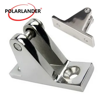 

For Boat Yacht Marine Bimini Top Fitting Deck Hinge Hardware Stainless Steel 316 Pin Mountain Type Fittings Accessory 90 Degree