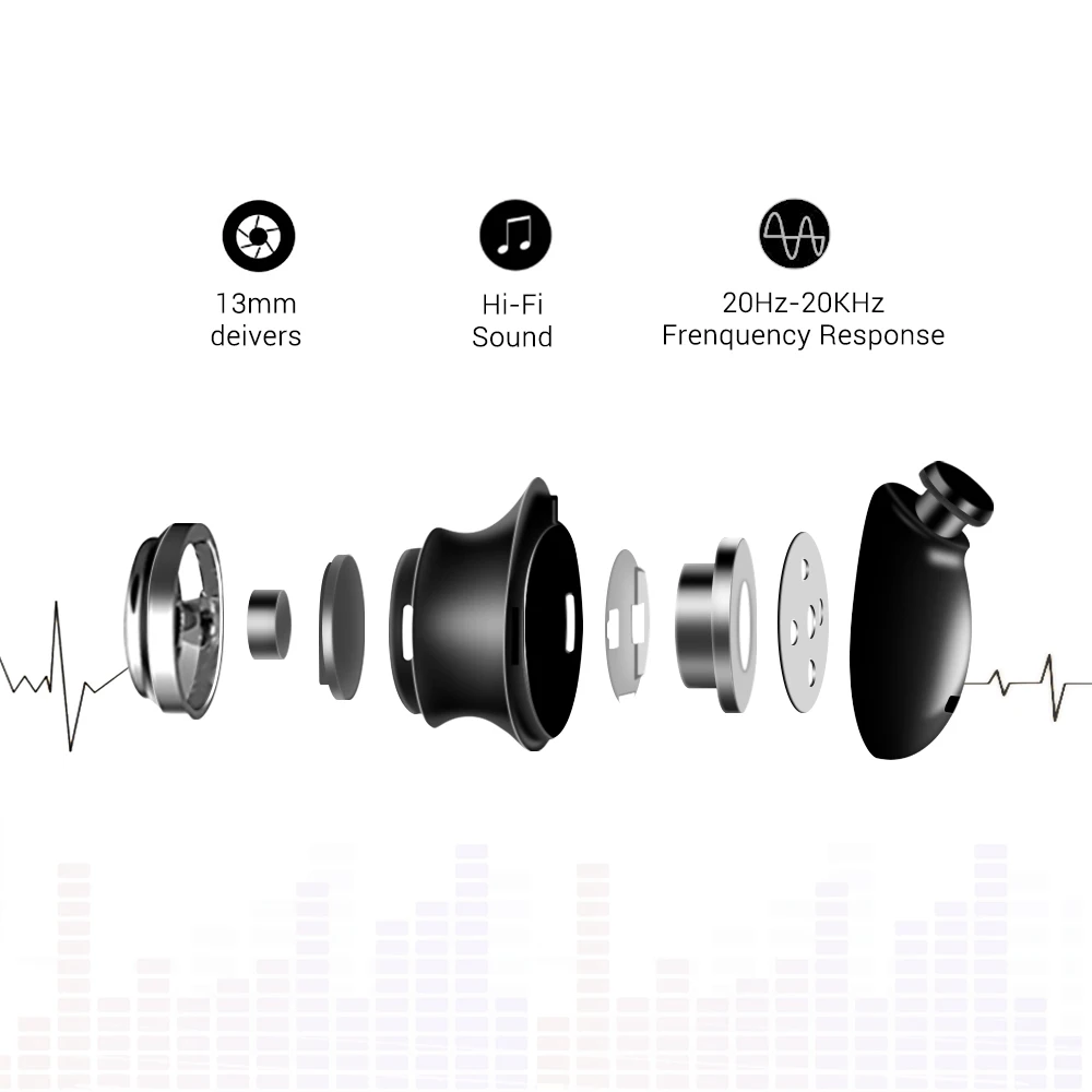 CASEIER Q6 Bluetooth Беспроводные наушники с микрофоном стерео ecouteur sans fil bluetooth auriculares
