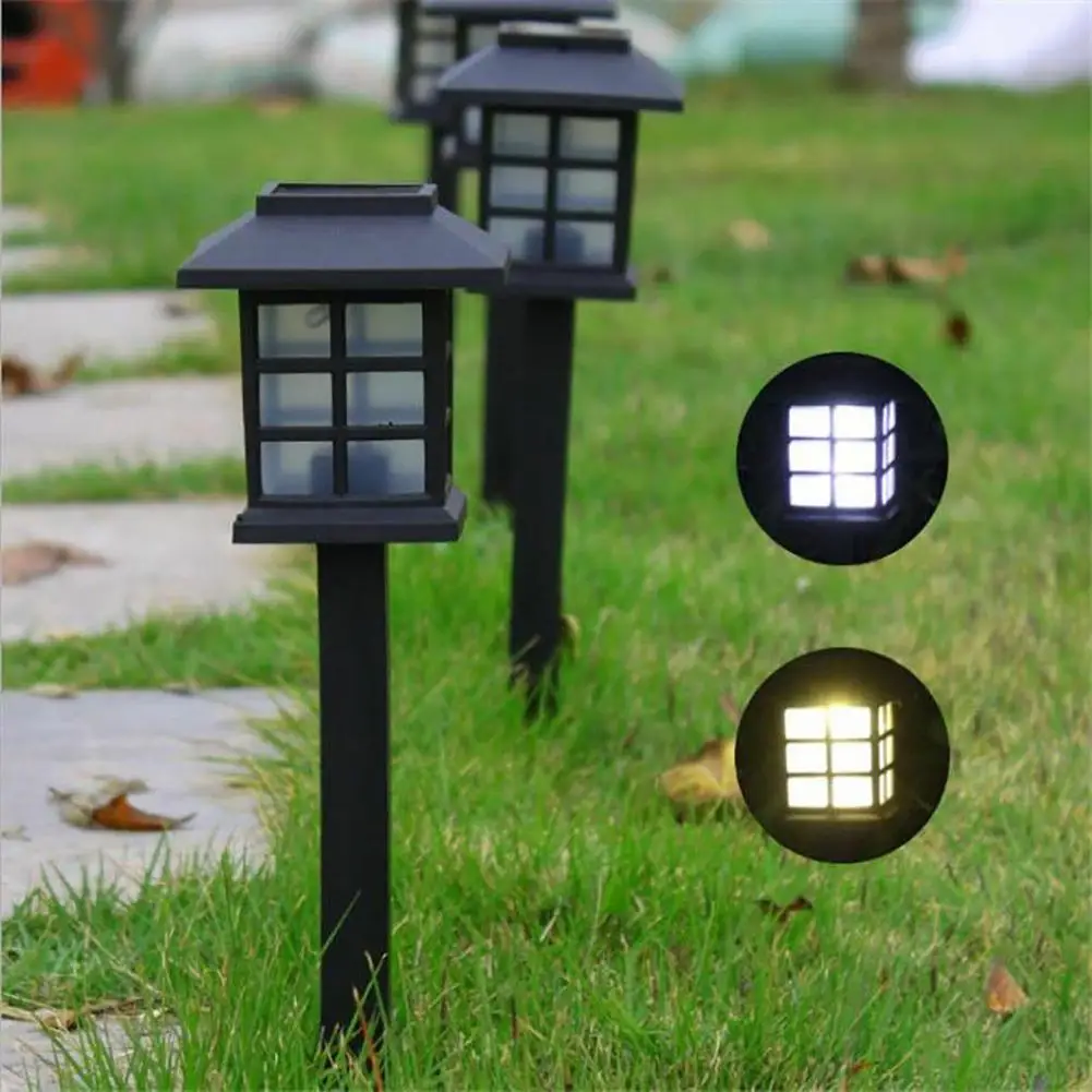 

SOLLED Outdoor Small House Shape Waterproof IP65 LED Solar Light for Garden Lawn Pathway Yard Landscape Decor
