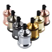 Водонепроницаемый Прочный Базовый адаптер, промышленная винтажная лампа, алюминиевая розетка для E27, лампа для спальни, комнаты, ретро фитинги, держатель лампы