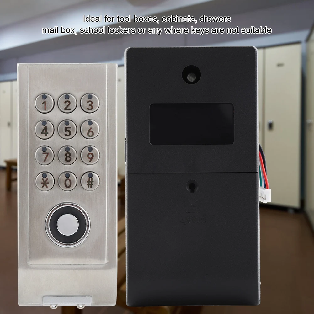 brand new Digit Code Combination Cam Cabinet Stainless Steel Spa Gym Password Security Coded Lock Security accessories