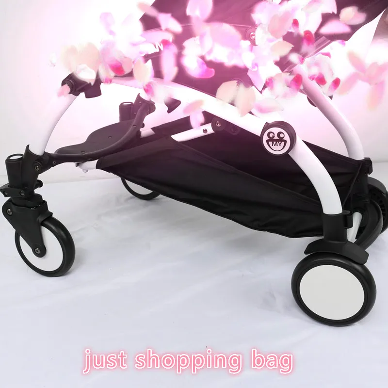 original Newborn Baby Stroller Pushchair Attachable Bottom Basket