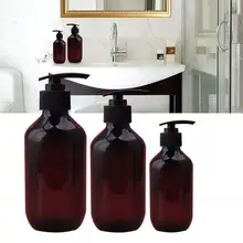 100 мл 300 мл 500 мл ПЭТ лосьон шампунь гель для душа бутылка дезинфицирующее средство для рук Бутылка мыло пустые бутылки с насосом