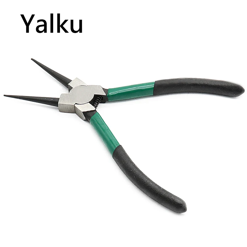 

Yalku 1Pcs Circlip Pliers 7 inch Circlip Snap Ring Plierd Set External Internal Straight Bent Hand Tools Installation Removal