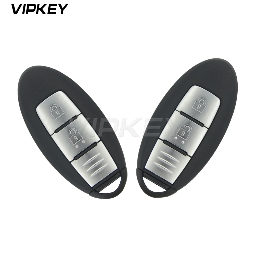 

Remotekey 2pcs 2 button 433.92mhz for Nissan Qashqai X-Trail 2014 2015 2016 smart car key