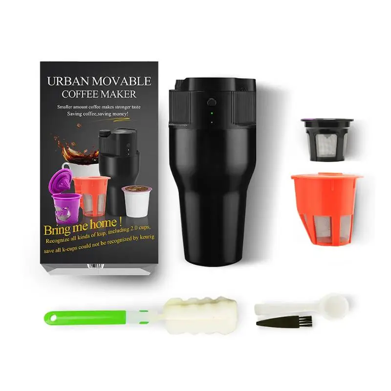 550 Ml البسيطة تداول استخراج ماكينة القهوة المحمولة المنزل القهوة صانع كنكة القهوة للمنزل المسافر Coffeeware