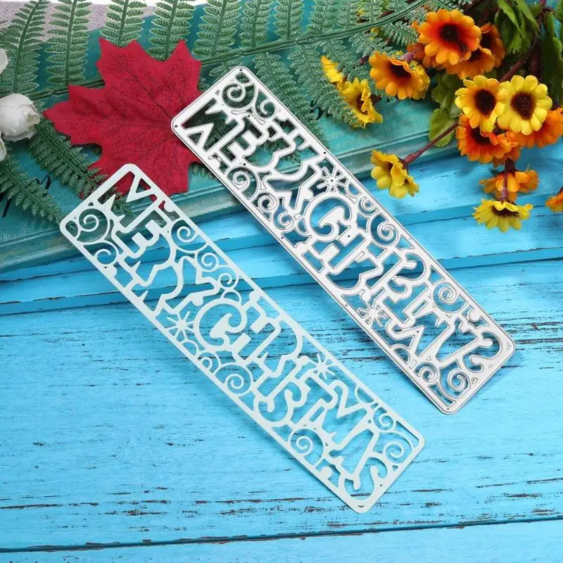 

Metal Cutting Dies Stencils for DIY Scrapbooking Photo Album Christmas New Year Embossing Paper Card Decorative Craft