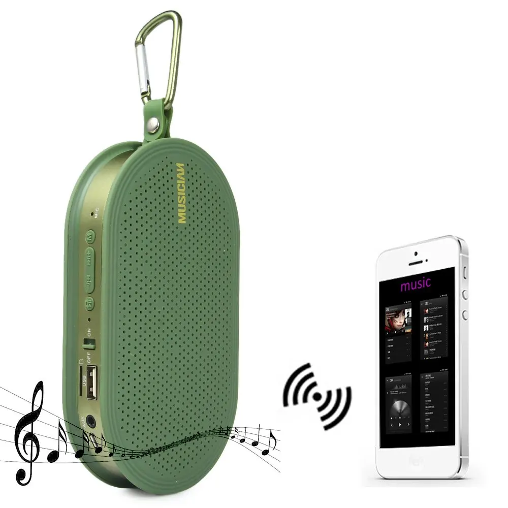F8 Bluetooth 3 0 Беспроводной Динамик с объемом Управление громкой связи Поддержка TF