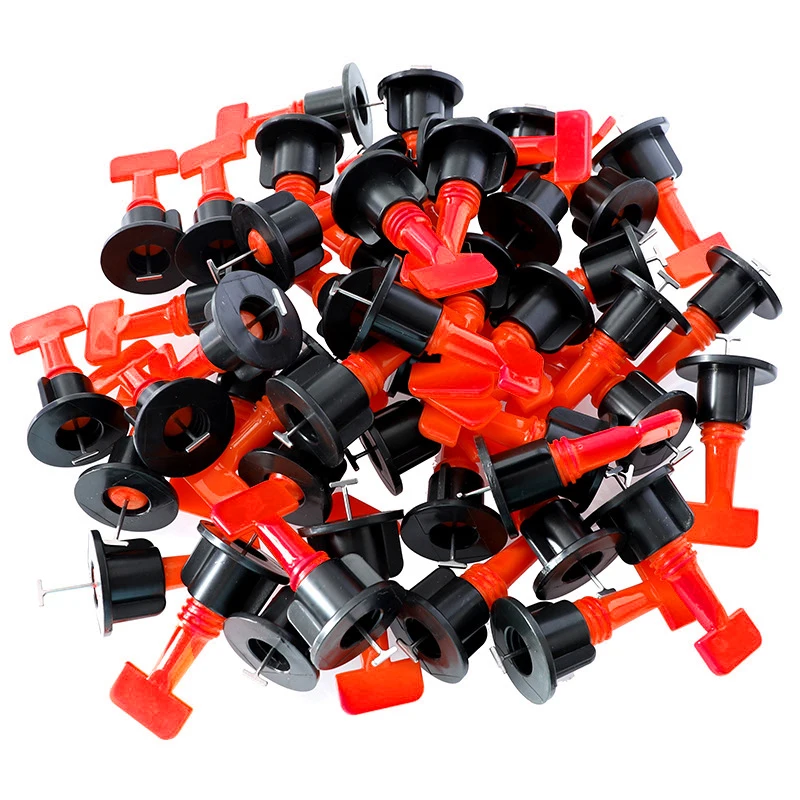 

50pcs Set Positioning Tile Leveler Wall Horizontal T Lock Floor Wall Aligning