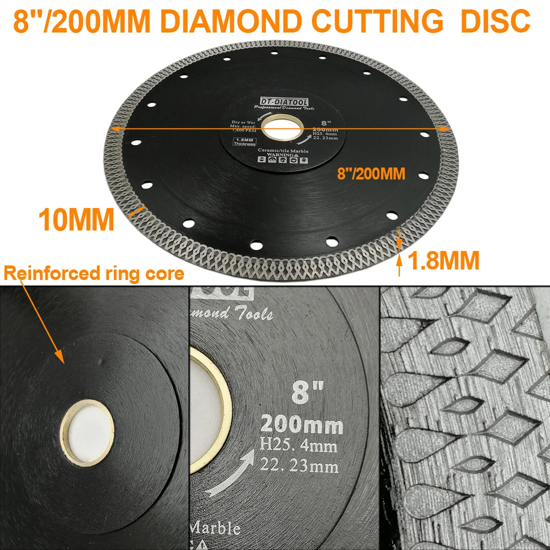 DT-DIATOOL 1unit Diameter 8