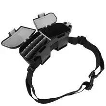 Портативная коробка для рыболовных приманок, поясная упаковка, регулируемый ремень, держатель для рыболовных инструментов, чехол, поясной ремень, набор для хранения рыболовных снастей