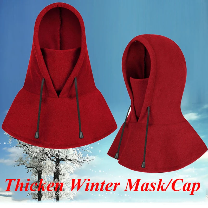 

Hirigin New Unisex Women Mens Beanies 2019 Warm Winter Fleece Balaclava Hat Trooper Hat Thicken Ski Neck Face Mask Hood Cap