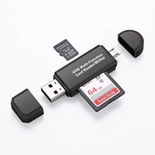 Для samsung Micro USB-Type C адаптер Поддержка Micro SD/SD карты/USB ридер передачи данных OTG адаптер конвертер
