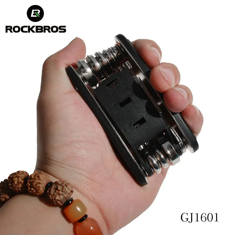 Набор инструментов ROCKBROS 16 в 1 для велосипеда комплект горного отвертка спиц с