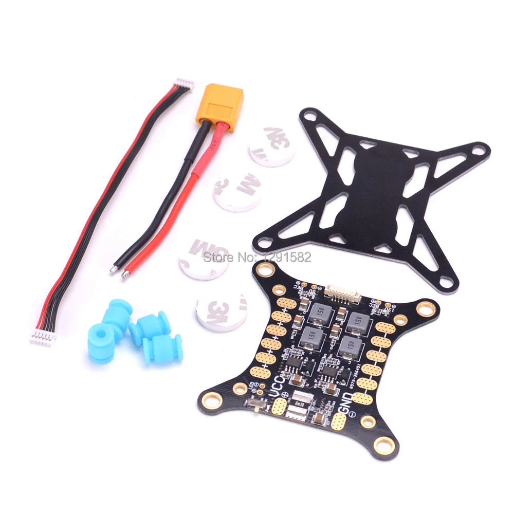 

APM / PIXHAWK / PX4 5 in 1 PDB Super Shock Absorber Integrated Power Module ESC Power Distribution Board 5V & 12V BEC