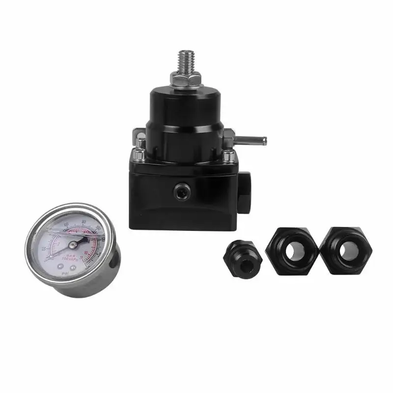 

AN8 High Pressure Fuel Regulator with Gauge 8/8/6 Fuel Pressure Regulator