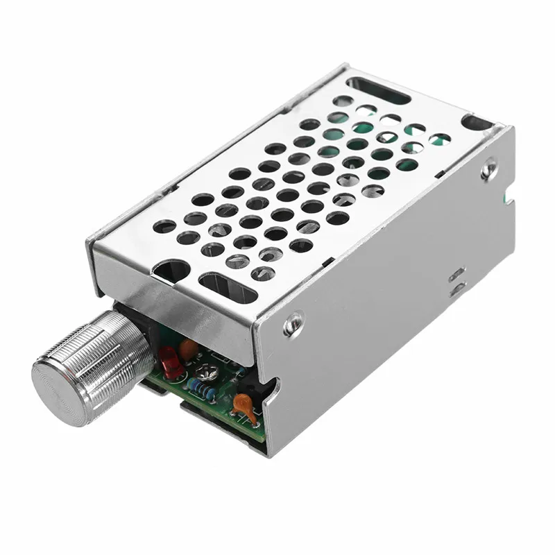

NEW 10A PWM DC Motor Governor Module With Stepless Speed Regulation Reverse Polarity Protection