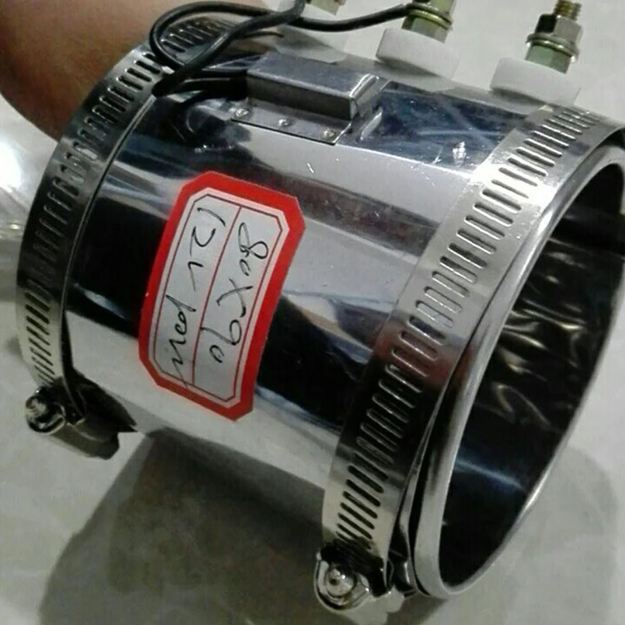 12V фильтр Электрический нагревательный кольцевой нагреватель из нержавеющей