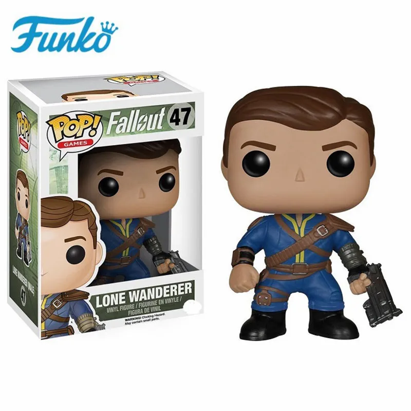 Игровые головки Funko Pop Fallout #47 Vault Boy #49 Power Armor фигурки героев фильмов|Игровые и