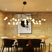 Nordic LED Glass Pendant Light Dining Room Kitchen Fixtures LED Pendant Lamp Romantic Firefly Hanging Lamp Avize Lustre Lighting italy new design lollipops pendant light colorful glass shades hanging lamp lustre g9 led pendant lamp luminaria suspend lamp