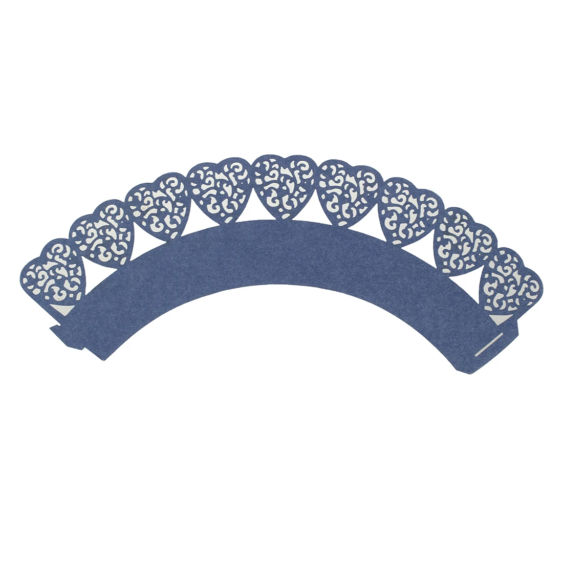 

Fashion 50 pcs Wedding Cupcake Wrappers(Navy blue)