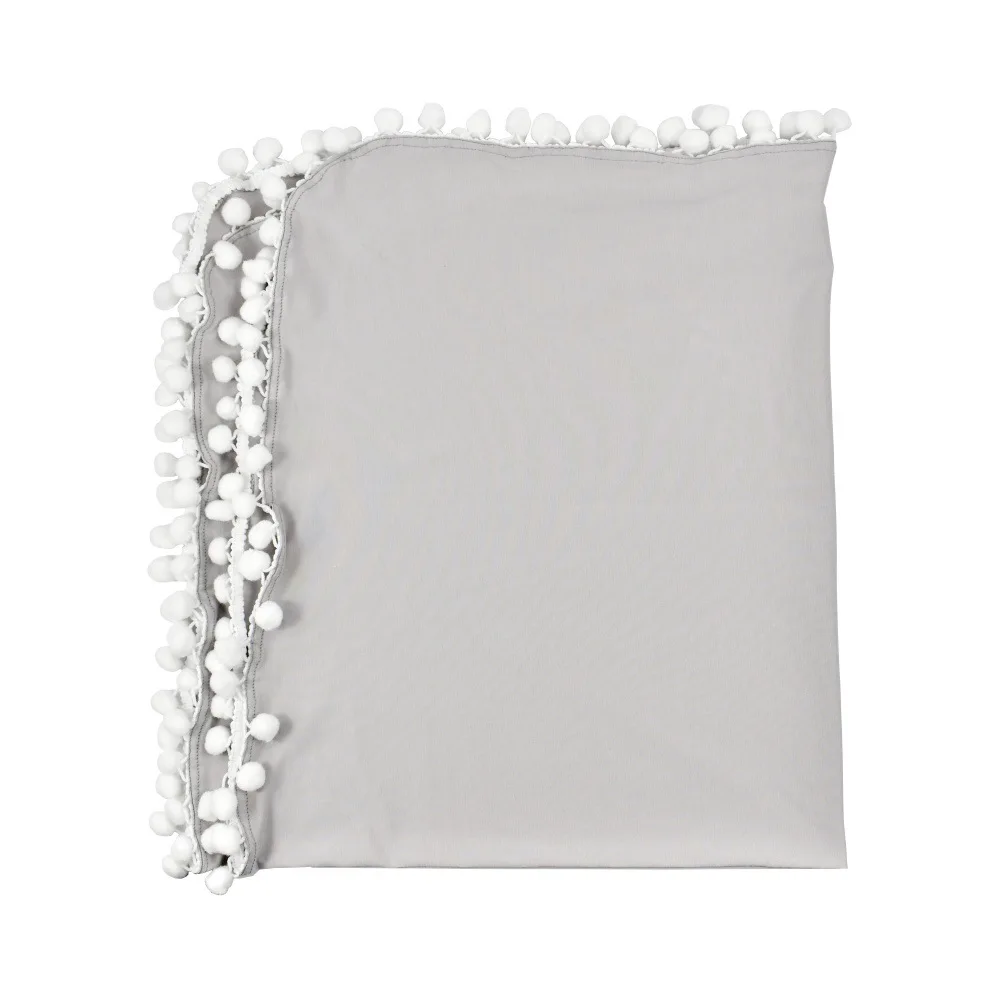 Beli Bayi Baru Lahir Bayi Menerima Selimut Pom Pom Bedong Bayi Selimut Warna Solid Katun Melempar Fotografi Alat Peraga Bayi