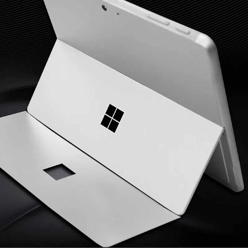 Защитный чехол для кожи, наклейки для microsoft Surface Go, плоский корпус для компьютера, пленка против царапин, легко наклеивается, протектор, упаковка
