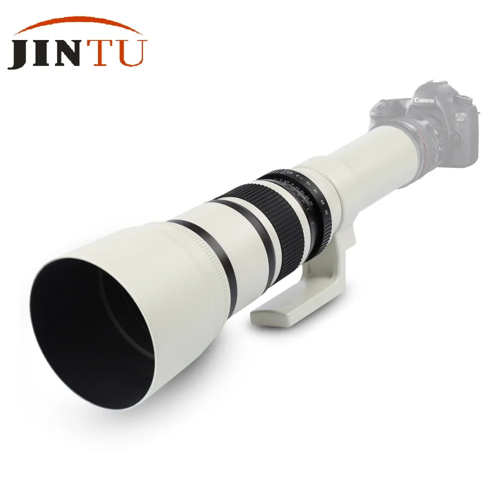 JINTU 650 1300 мм 2600 супер телеобъектив + 2 телеконвертер для Micro M4/3 GH3 GH4 GH5|Объективы