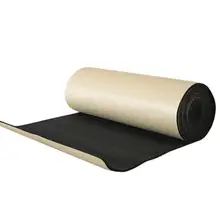 Универсальный автомобильный черный звукоизоляционный хлопковый клейкий водонепроницаемый влагостойкий коврик Практичный автомобиль квартира класс фабрика 8 мм