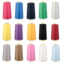 3000 Yards de longueur fil à coudre 40S/2 fils Polyester fil multicolore bobine accessoires de couture