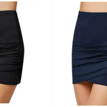 Женская сексуальная пляжная Купальная юбка раздельный женский купальник пуш-ап подол складные купальники хит