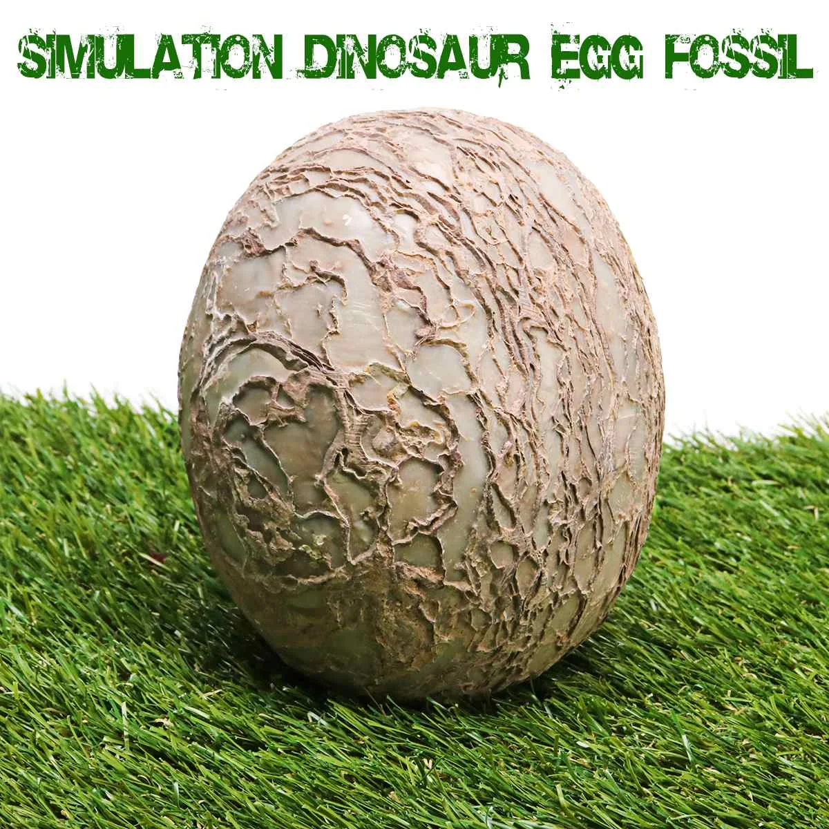 

Simulation Dinosaur Egg Fossil Specimen Teaching Model Room Decoration Segnosaur Egg Fossilized Geography Teaching Model