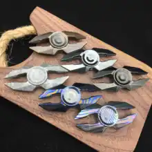 Новое литье металла под давлением для снятия тревоги гироскопа из нержавеющей стали Фосфорная бронза Edc наружная продукция декомпрессия для взрослых игрушки