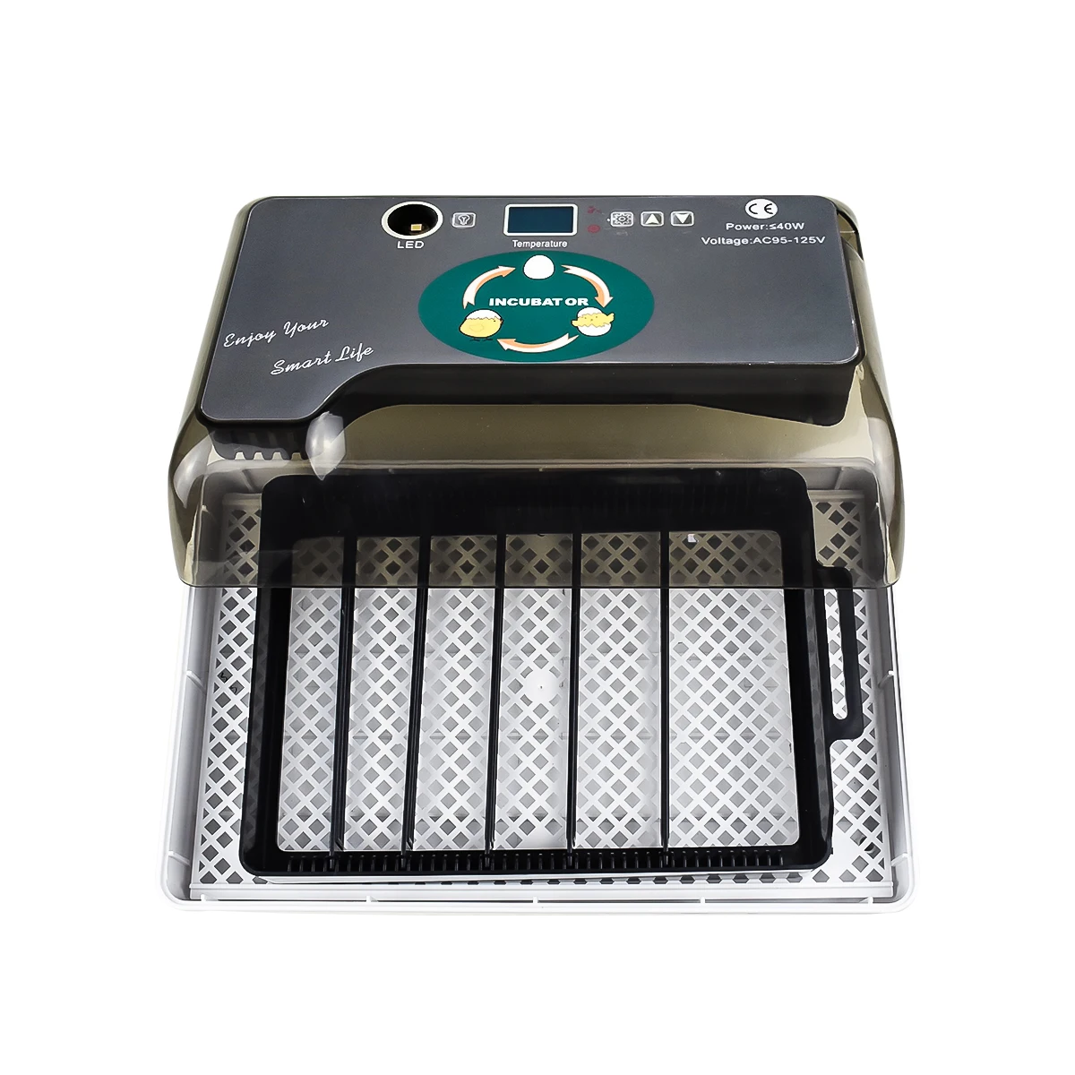 12 Eggs Small Mini Incubator Automatic Digital Egg Incubator Hatcher Large Capacity Practical Incubators Household 12 Eggs Small Mini Incubator Automatic Digital Egg Incubator Hatcher Large Capacity Practical Incubators Household