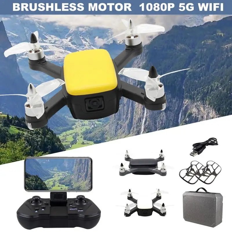 

913 RC Drone Brushless Motor GPS 1080P WIFI Remote Control Drone Aerial Remote Control Aircraft Brushless Motor Cool Drone