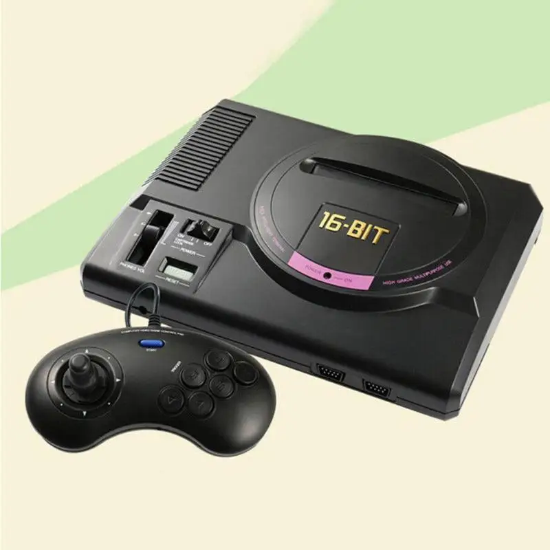Классическая игровая консоль HDMI + AV 16bit 4 к видеоигра Palyer для Mega Drive с 2 г двойной
