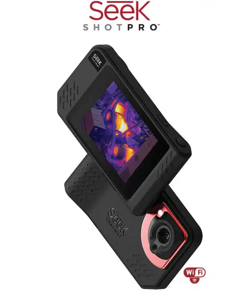 Инфракрасная камера ночного видения Seek Thermal SHOT PRO разрешение 320x240 Wi Fi 9 Гц| |