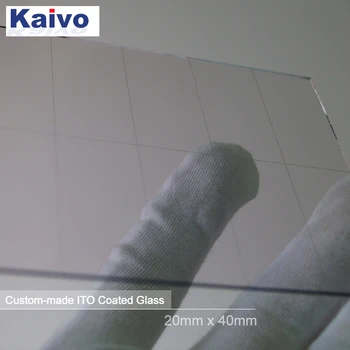 

Custom-made ITO Coated Glass for R&D Use , <7 ohm/sq
