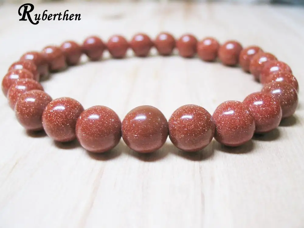 Ruberthen A Grand Golden Sand Bracelet Healing Crystals Taurus Birthday Gift Protection Love Self Expression Jewelry | Украшения и