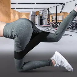 4 шт./компл. полосы для фитнес для женщин мужчин Хип Expander упражнения ползунки Тренажерное силовое эластичные Эспандеры тренировки средства