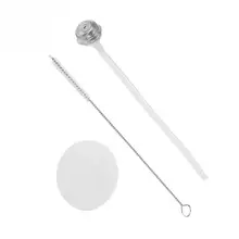 Детская бутылка соломы аксессуары прочный силиконовый набор щеточек стандартная широкая шея чашки для кормления аксессуары для бутылок