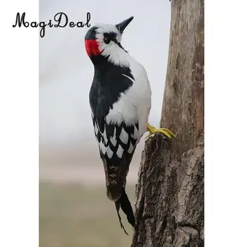 

MagiDeal Artificial Feathered Foam Birds Garden Lawn Grassland Figurine Decoration Tree Ornament