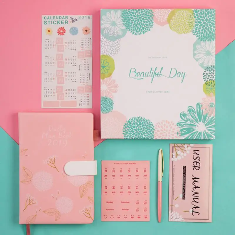 

A5 Planner Notebook Stickers Notebooks and Journals Notepad Cute Kawaii Cuaderno bullet journal planner