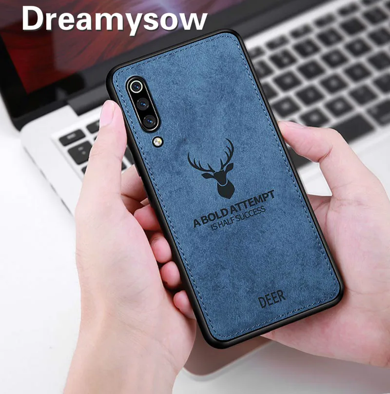 

Luxury Rugged TPU Case For Xiaomi Mi 9 9SE 8 A1 A2 Lite 5X 6X Redmi 6A 6 Pro Redmi Note 7 6 5 Pro Cloth Pattern Cover Deer Shell