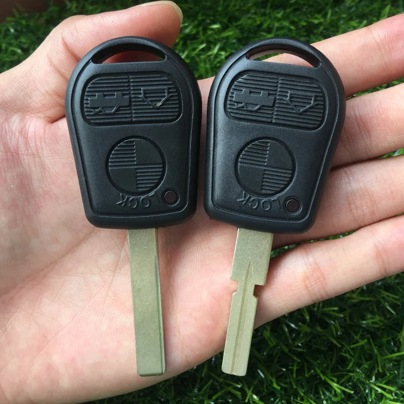 

3 Button For BMW E39 E31 E32 E34 E36 E38 E46 Z3 Z4 Remote Key Shell Case Fob Replacement Car Key cover with Uncut Blade
