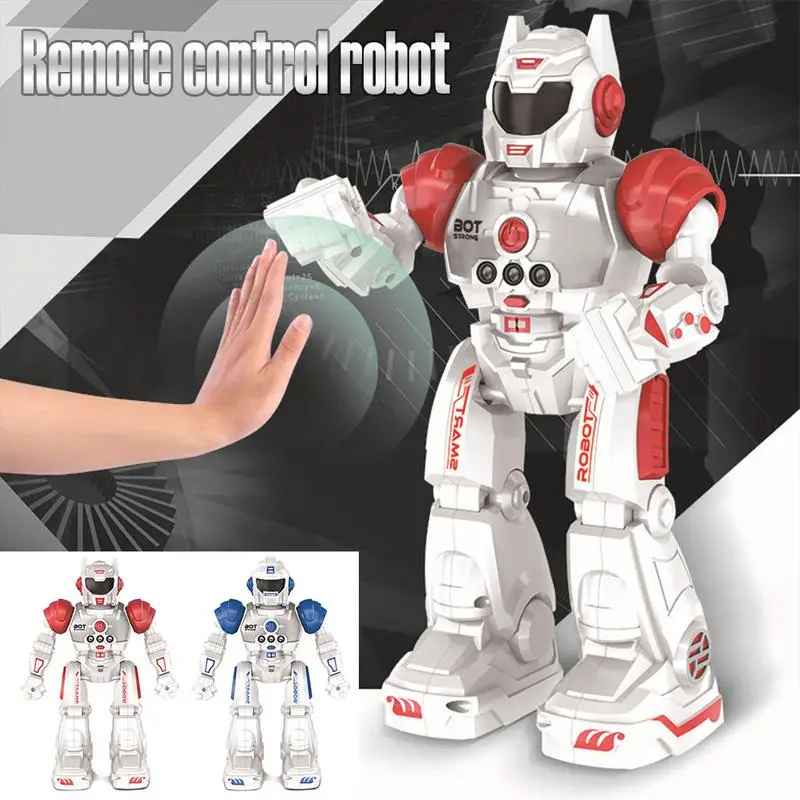 

Gesture Sensing Wireless Remote Control Smart Robot Model Toy Smart Child RC Robot Child Educational Toy For Children Gift