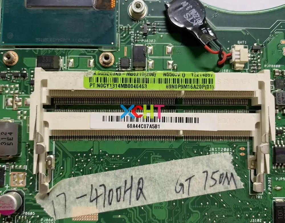  for ASUS N550 N550JV REV:2.0 I7-4700HQ GT750M Graphics card Laptop Motherboard Mainboard Tested